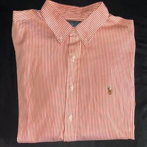 Ralph Lauren classic fit button down polo. 17 34/35